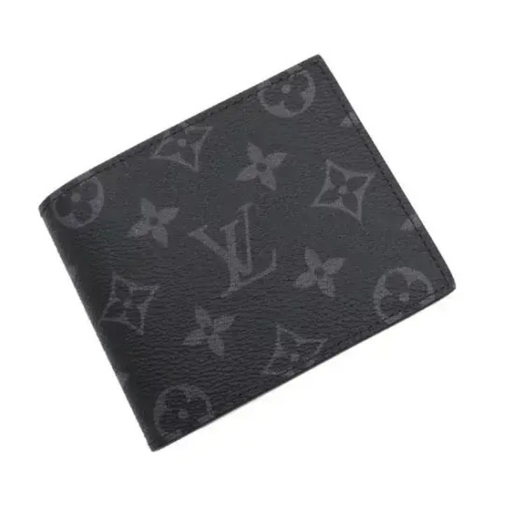 Louis Vuitton Portefeuille Marco NM Wallet Leather Eclipse Black